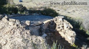 Finca en Caspe para vender con agua