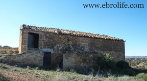 Finca en Caspe para vender con agua