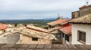 Detalle de Casa rústica en la Fresneda con agua