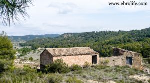 Foto de Gran masía con corrales y era en Maella con almendros por 36.000€