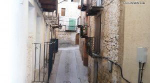 Detalle de Casa en el casco antiguo de Valderrobres con casa