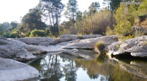 Finca rústica junto al río algars en Arnes para vender con agua