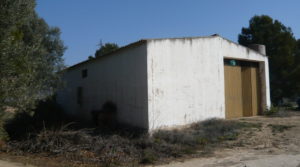 Detalle de Torre vivienda en la Huerta de Caspe con finca trufera ecológica