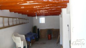 Detalle de Casa de campo en Maella con finca de frutales y olivos con arboles frutales