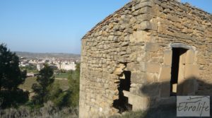 Masía de piedra en Maella para reformar. en venta con vistas privilegiadas