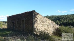 Masía y finca con concesión de riego en Torre del Compte en oferta con riego