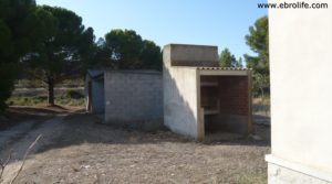 Masía en el rio algars Batea en venta con piscina