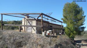 Masía en el rio algars Calaceite en venta con nogales