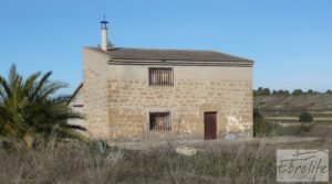 Torre en la huerta de Caspe para vender con depositos para agua corriente