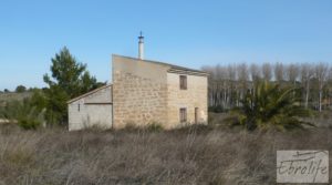 Vendemos Torre en la huerta de Caspe con tejados nuevos