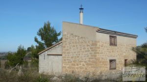 Torre en la huerta de Caspe en oferta con depositos para agua corriente