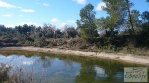 Masía de piedra típica en Arens de Lledo en oferta con almendros por 44.000€