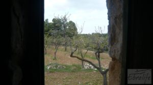 Detalle de Magnífica masía en Valderrobres, rodeada de almendros. con balcón