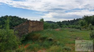 Vendemos Hermosa finca con casa de piedra en La Fresneda. con balsa de riego