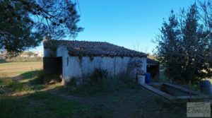 Vendemos Casa de Campo en Caspe con olivos centenarios, almendros e higueras. con chimenea